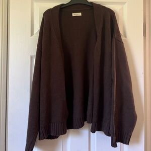 James St Co oversized cotton cardigan